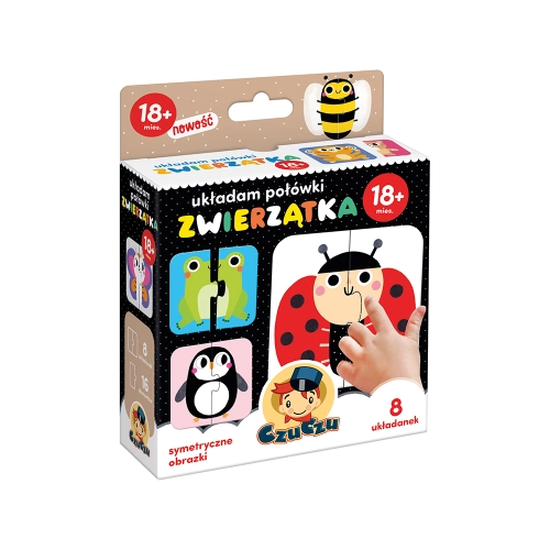 Czuczu Układam połówki Zwierzątka